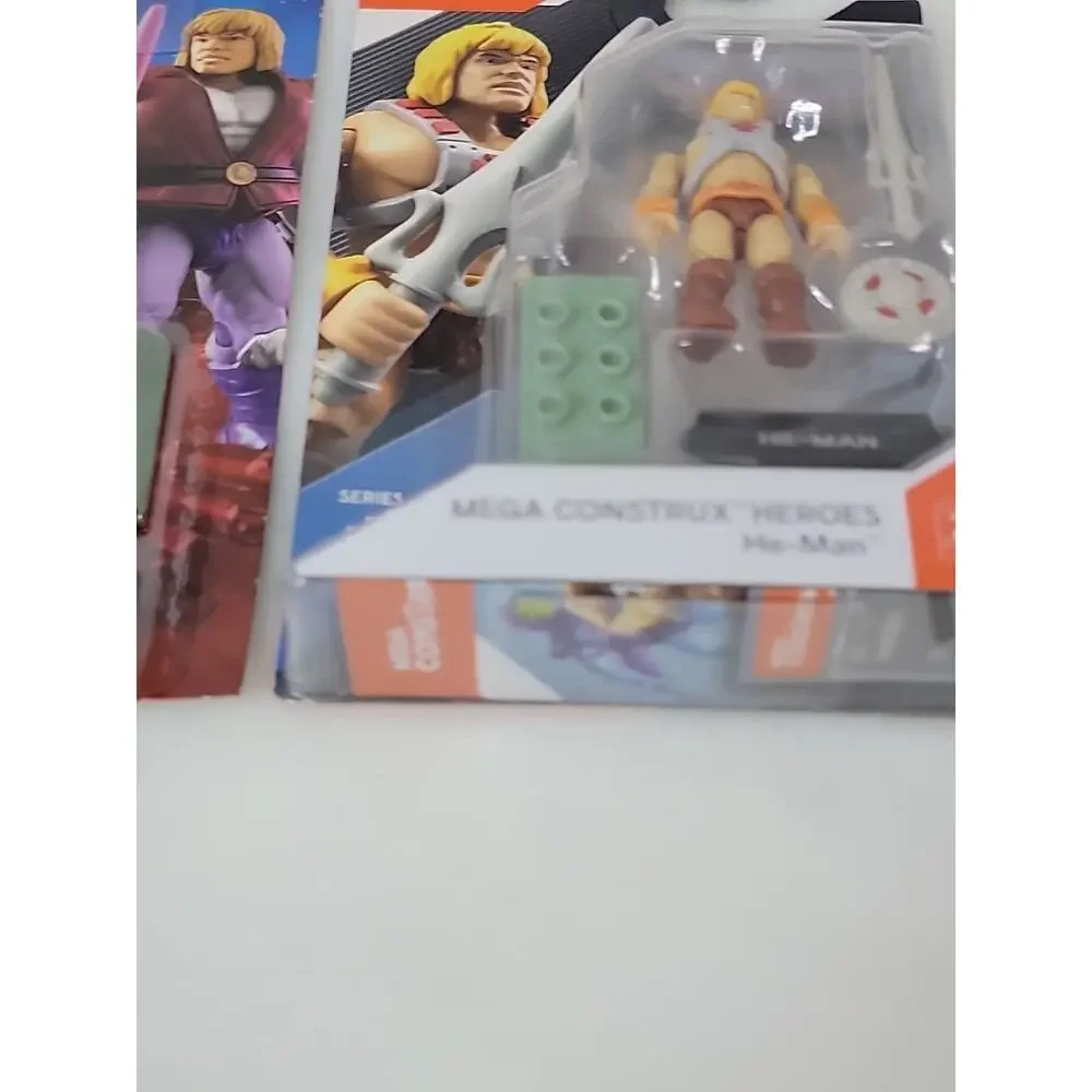 Mega Construx Masters of the Universe PRINCE ADAM & HE-MAN SET OF 2 MOTU